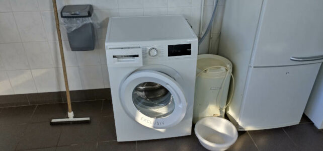 Nieuwe wasmachine